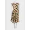 Slim fit print dress