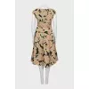 Slim fit print dress