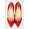 Pointed Toe Suede Pumps
