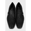 Men's square toe shoes