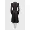 Mesh dress decorated with beads