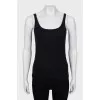 Ribbed Fitted Tank