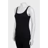 Ribbed Fitted Tank