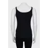 Ribbed Fitted Tank