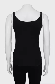 Ribbed Fitted Tank