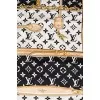 Silk scarf with signature print