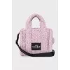 Faux Sheepskin Tote Bag