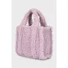 Faux Sheepskin Tote Bag