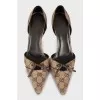 Signature print heels