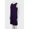 Knitted A-line dress