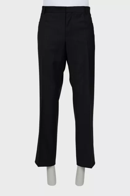 Men's classic striped trousers