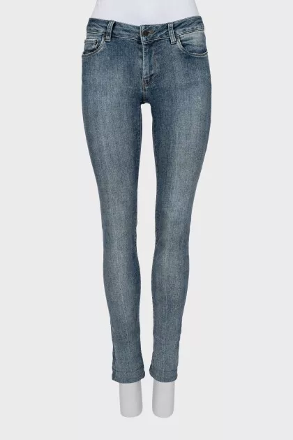 Blue skinny fit jeans