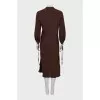 Vintage button down midi dress