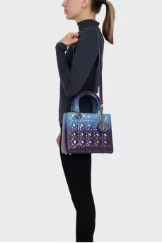 Lady Dior bag in gradient print
