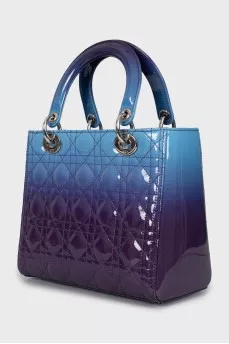 Lady Dior bag in gradient print