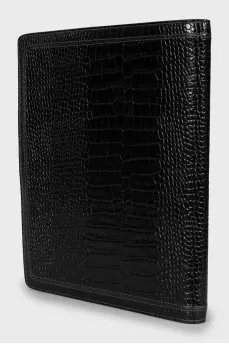Leather notebook cover