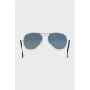 Aviator gradient sunglasses