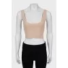 Ribbed knit top
