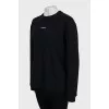 Black oversized sweatshirt