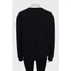 Black oversized sweatshirt