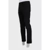 Men's wool trousers with arrows