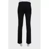 Men's wool trousers with arrows