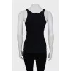 Ribbed Fitted Tank