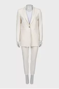 White suit with trousers