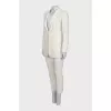White suit with trousers