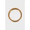 Gold ring with a pattern