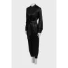 Vintage silk jumpsuit