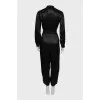 Vintage silk jumpsuit