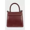 Mini bag with contrast stitching