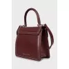 Mini bag with contrast stitching