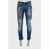 Men's boot cut fit jeans