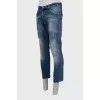 Men's boot cut fit jeans
