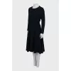 Long sleeve fitted dress