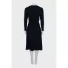 Long sleeve fitted dress