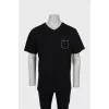 Men's T-shirt with patch pocket