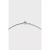 Silver pendant with five rings