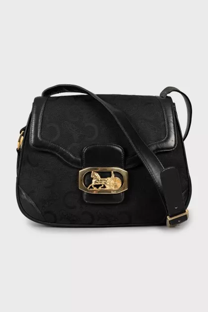 Vintage bag in signature print