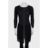 Long Sleeve Pleated Dress
