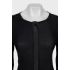 Long Sleeve Pleated Dress