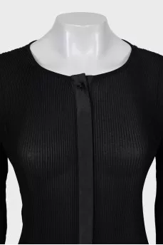 Long Sleeve Pleated Dress