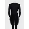 Long Sleeve Pleated Dress