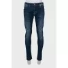 Men's blue jeans slim fit