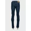 Men's blue jeans slim fit