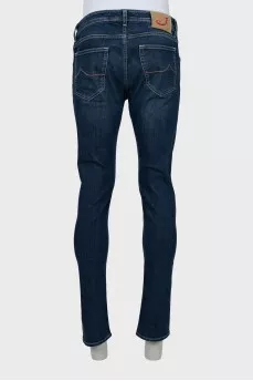 Чоловічі джинси сині slim fit