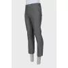 Men's Gray Linen Trousers
