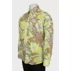 Men's straight-fit shirt with print